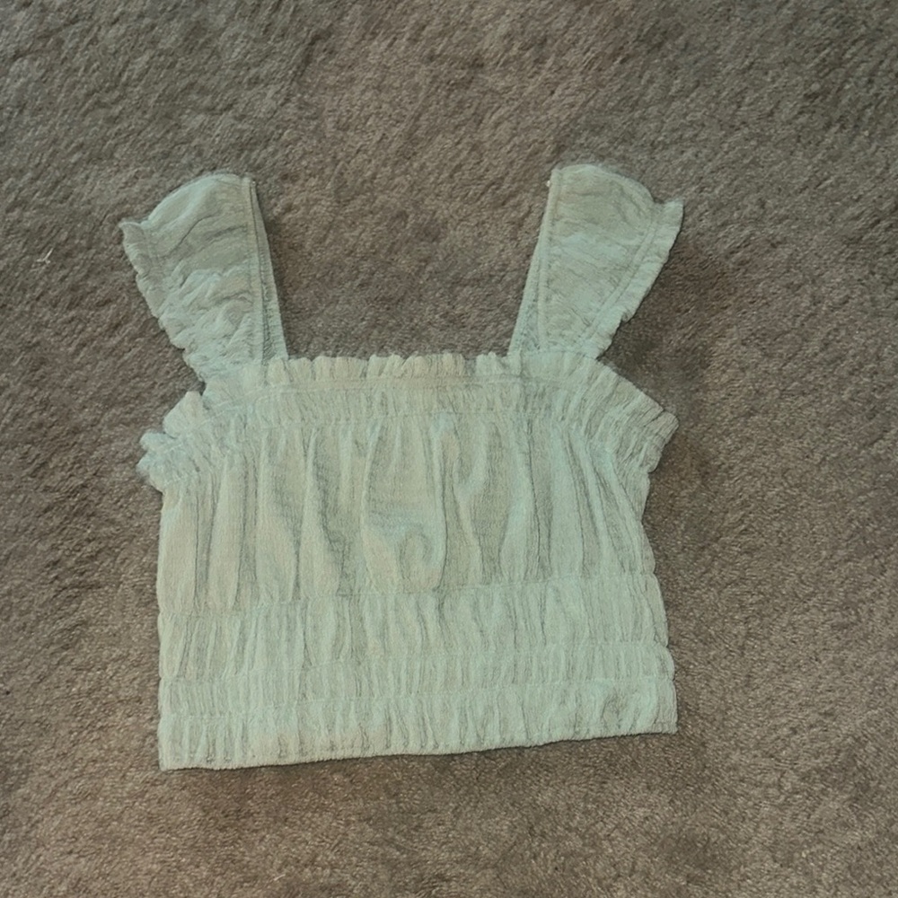 Elegant Green Women's Top